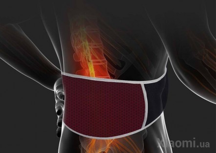 Согревающий пояс Xiaomi PMA A10 Graphene Heating Belt Black